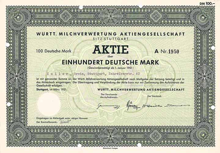 Württ. Milchverwertung AG