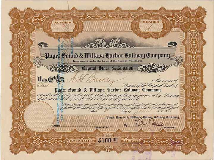 Puget Sound & Willapa Harbor Railway