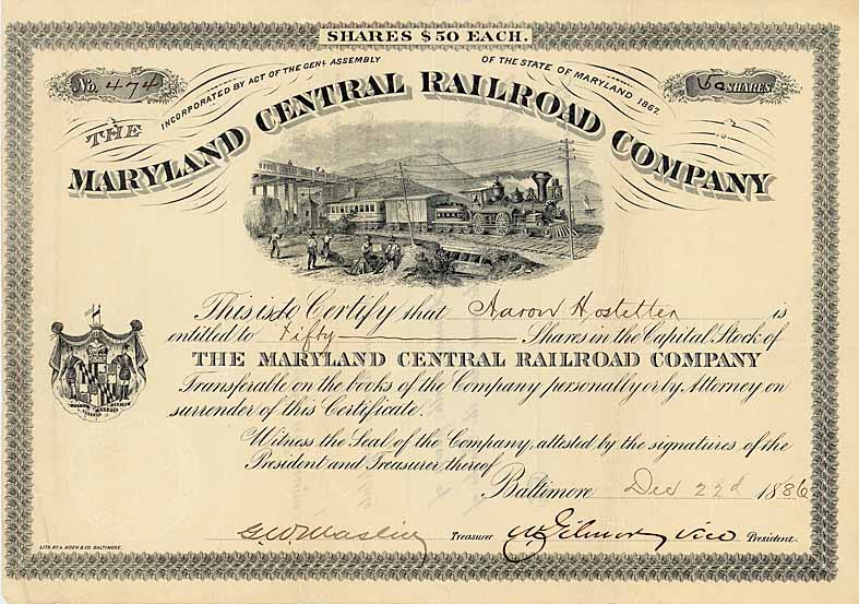 Maryland Central Railroad