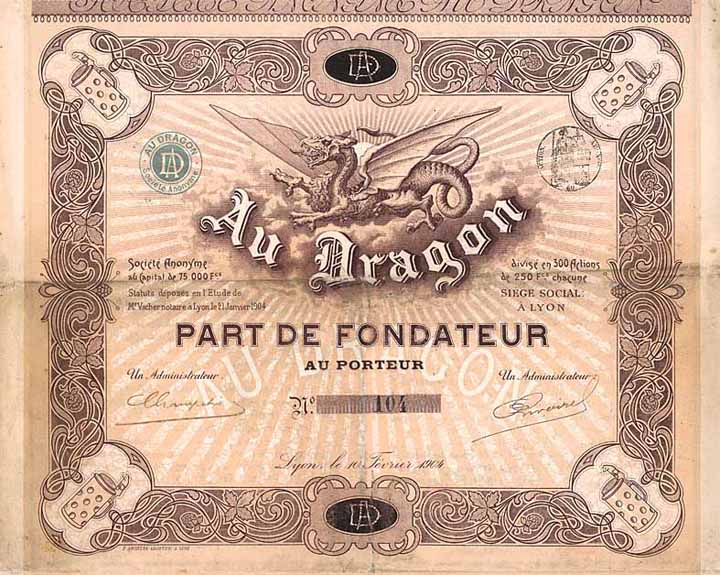 Au Dragon S.A.