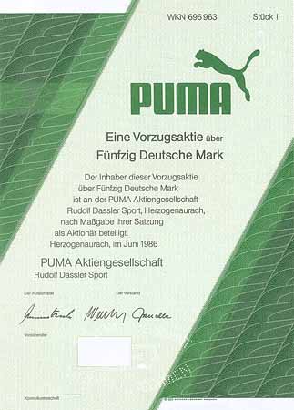 Puma AG Rudolf Dassler Sport