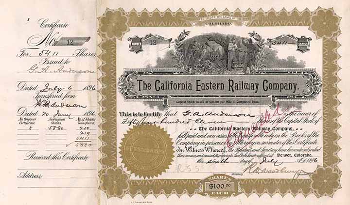 California Eastern Railway