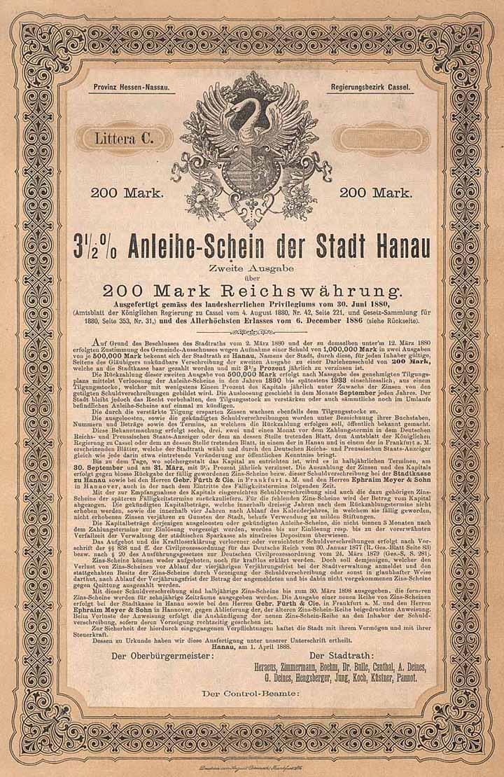 Stadt Hanau a.M.