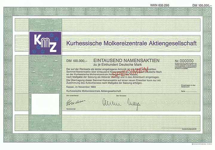 Kurhessische Molkereizentrale AG