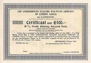 Underground Electric Railways Co. of London Ltd.