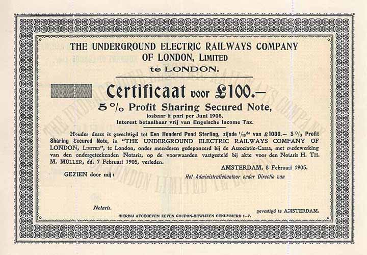 Underground Electric Railways Co. of London Ltd.