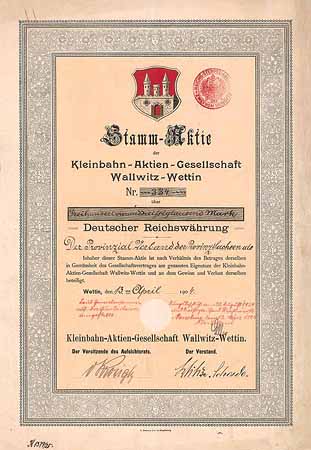 Kleinbahn-AG Wallwitz-Wettin