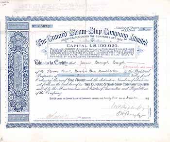 Cunard Steam-Ship Co. Ltd.