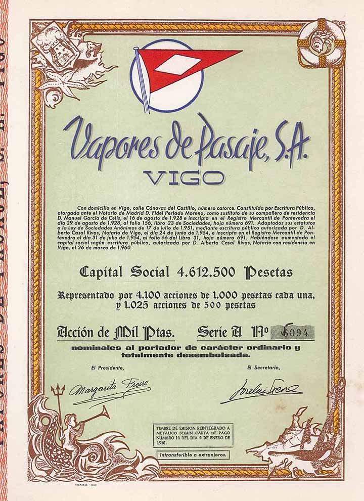 Vapores de Pasaje S.A.