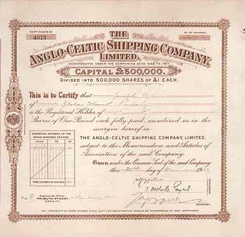 Anglo-Celtic Shipping Co.