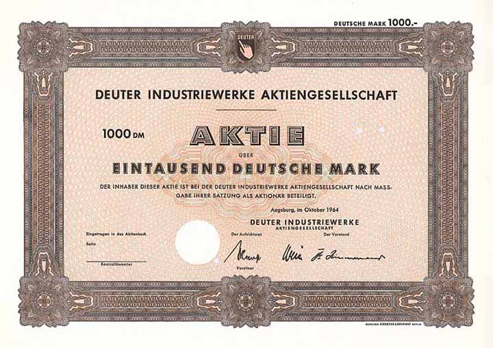 Deuter Industriewerke AG