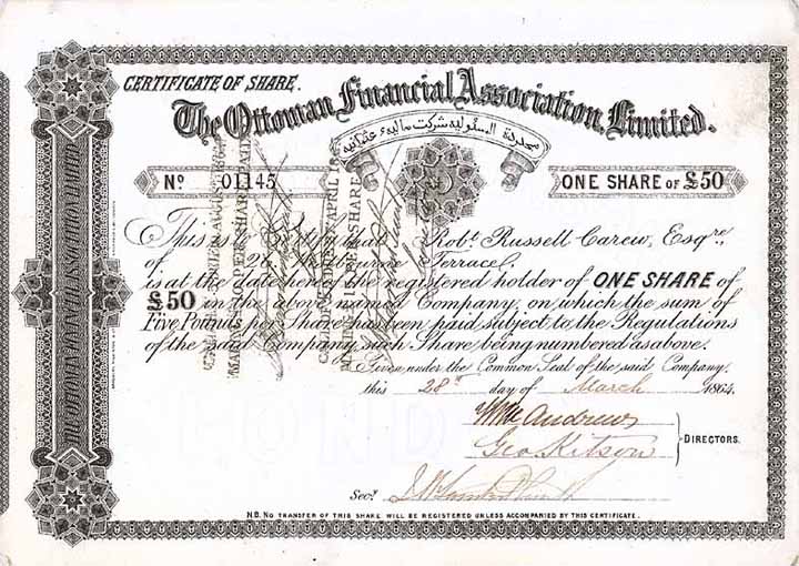 Ottoman Financial Association Ltd.