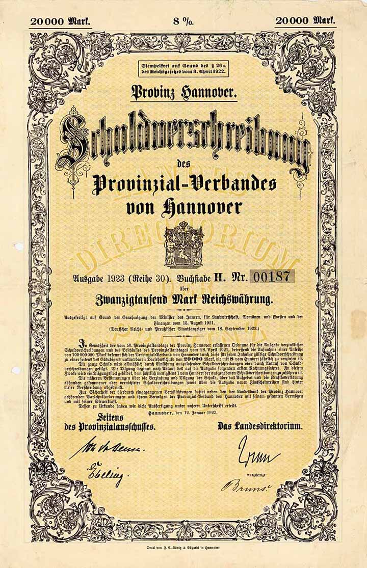 Provinzial-Verband von Hannover