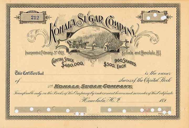 Kohala Sugar Co.