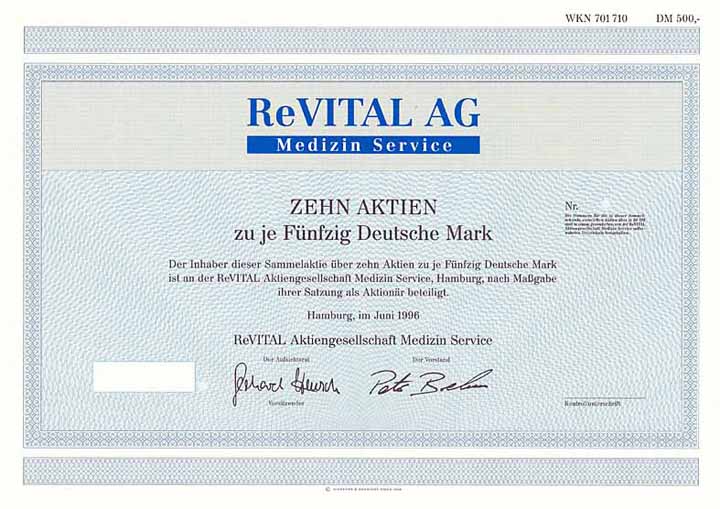 ReVITAL AG Medizin Service