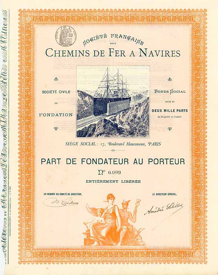 Soc. Francaise Chemin de Fer a Navires