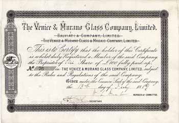 Venice & Murano Glass Co., Ltd.