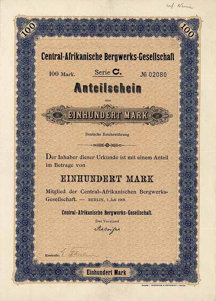 Central-Afrikanische Bergwerks-Gesellschaft