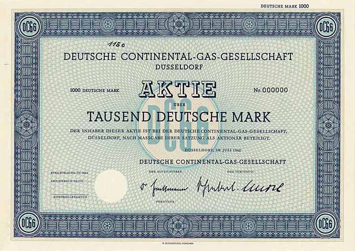 Deutsche Continental-Gas-Gesellschaft