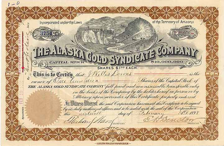 Alaska Gold Syndicate Co.