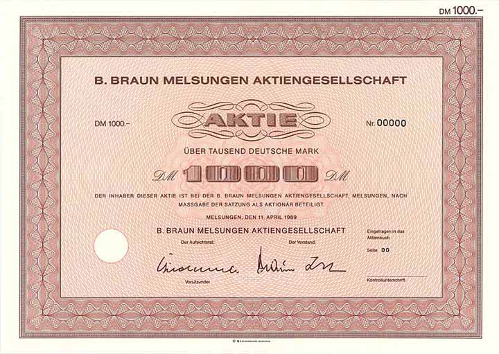 B. Braun Melsungen AG