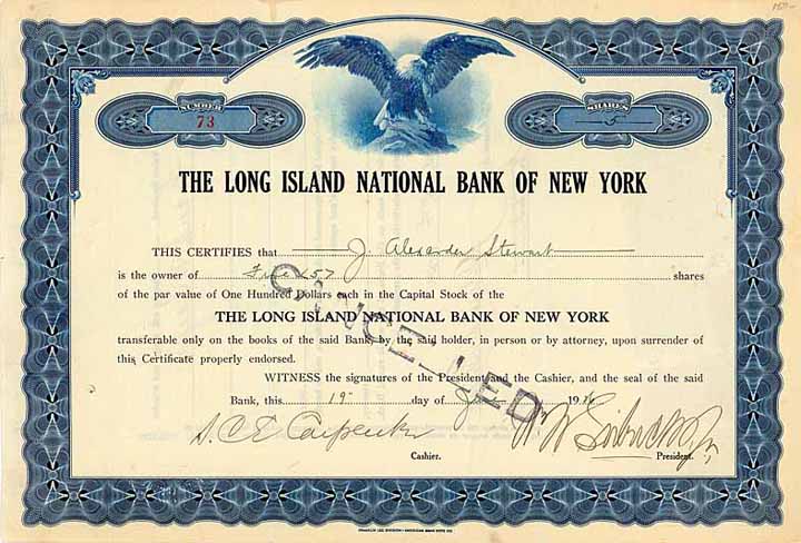 Long Island National Bank of New York