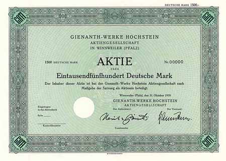 Gienanth-Werke Hochstein AG
