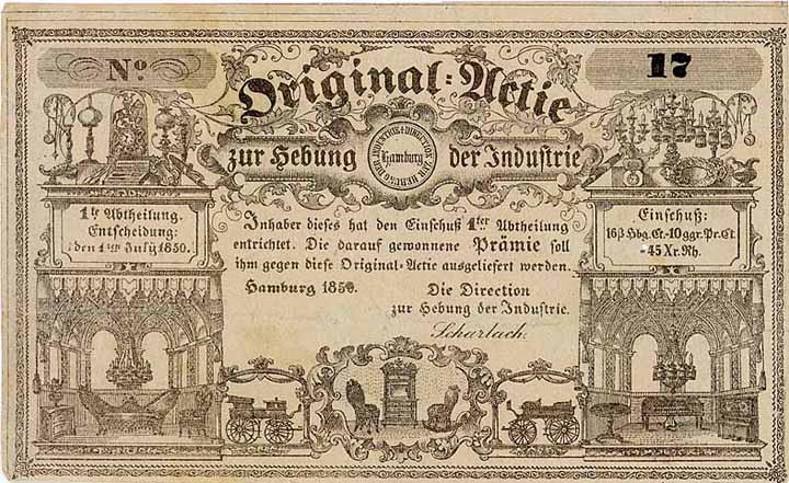 Direction zur Hebung der Industrie