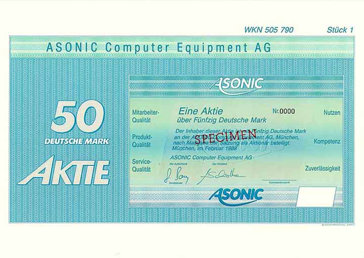 ASONIC Computer Equipment AG