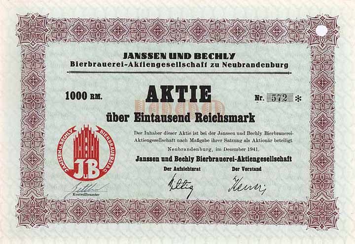 Janssen und Bechly Bierbrauerei AG