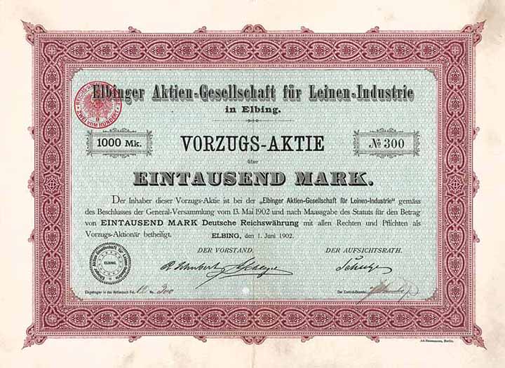 Elbinger AG für Leinen-Industrie