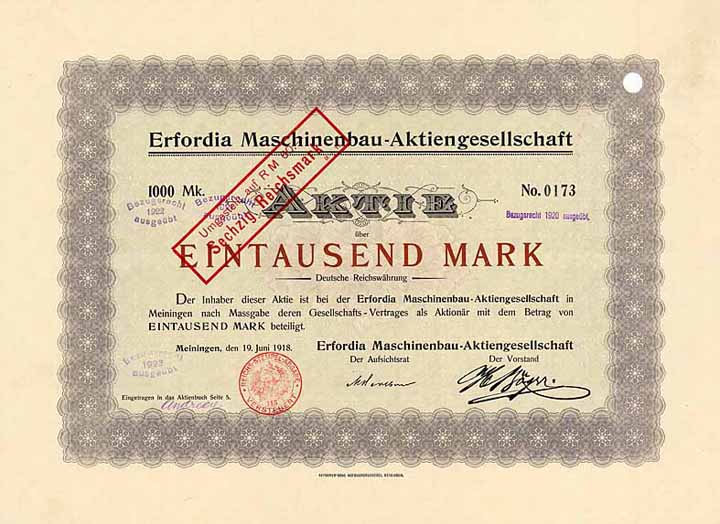 Erfordia Maschinenbau-AG