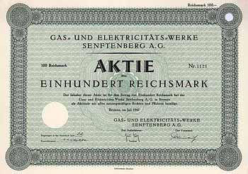Gas- und Elektricitäts-Werke Senftenberg AG