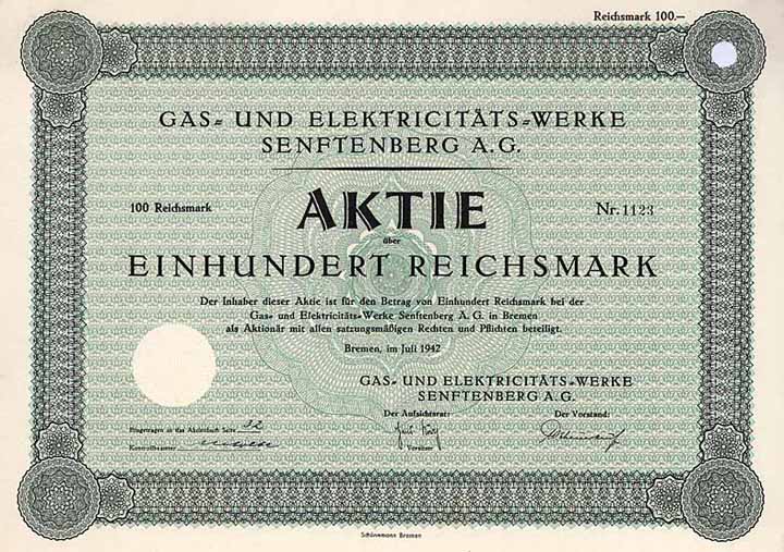 Gas- und Elektricitäts-Werke Senftenberg AG