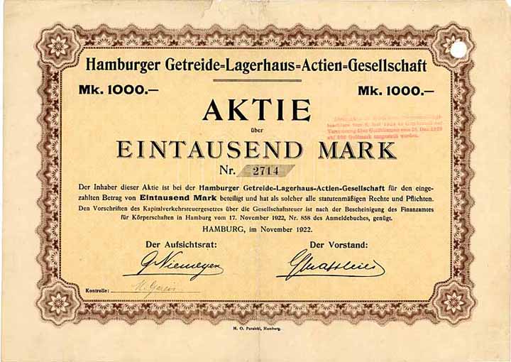 Hamburger Getreide-Lagerhaus-AG