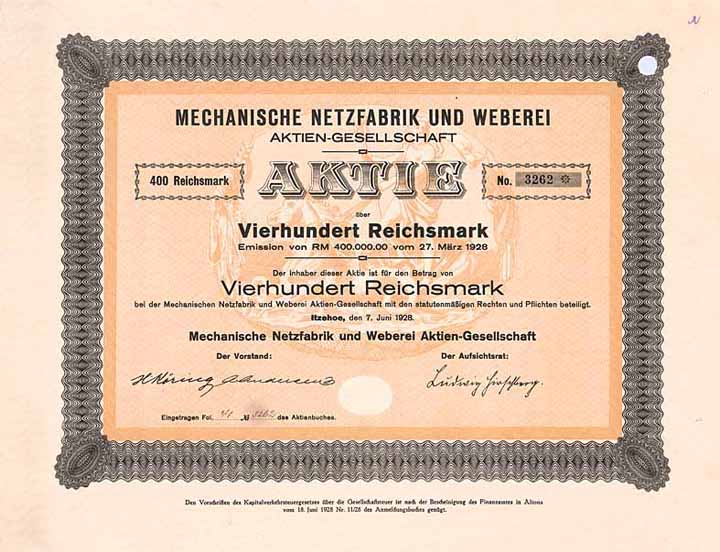 Mechanische Netzfabrik und Weberei AG