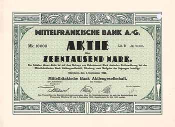 Mittelfränkische Bank AG