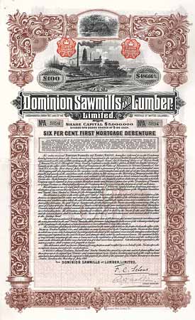 Dominion Sawmills and Lumber Ltd.