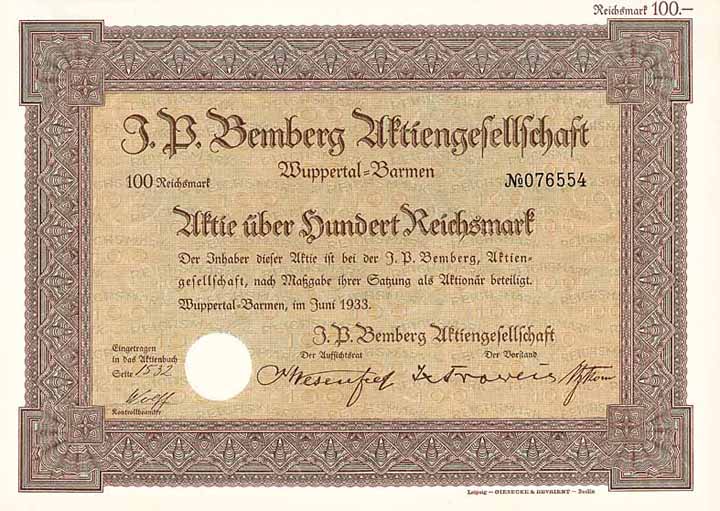 J. P. Bemberg AG