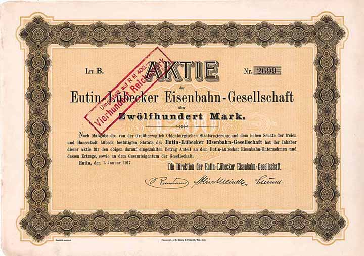 Eutin-Lübecker Eisenbahn-Gesellschaft