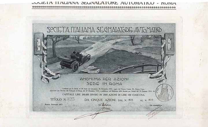 Soc. Italiana Segnalatore Automatico