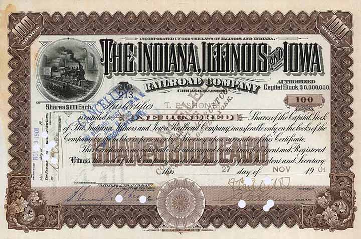 Indiana, Illinois & Iowa Railroad