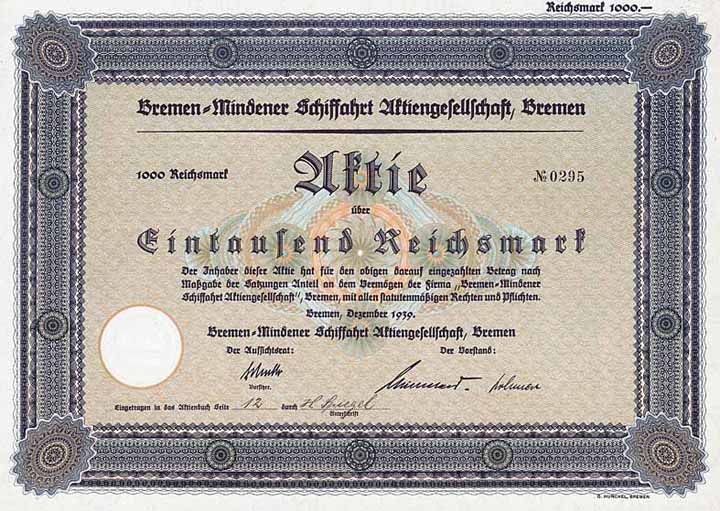 Bremen-Mindener Schiffahrt AG