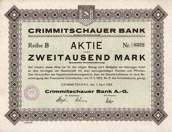 Crimmitschauer Bank AG