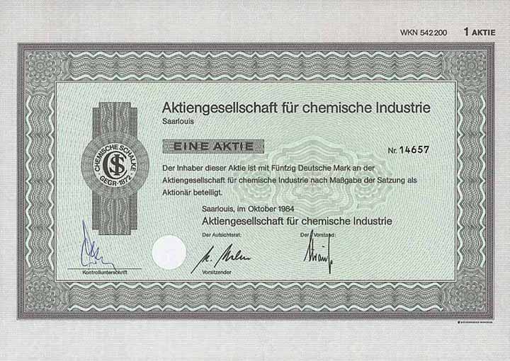 AG für chemische Industrie