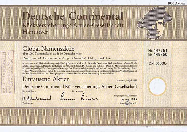 Deutsche Continental Rückversicherungs-AG