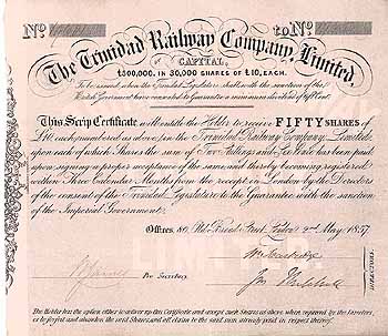 Trinidad Railway Co., Ltd.
