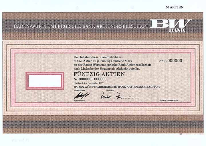 Baden-Württembergische Bank AG