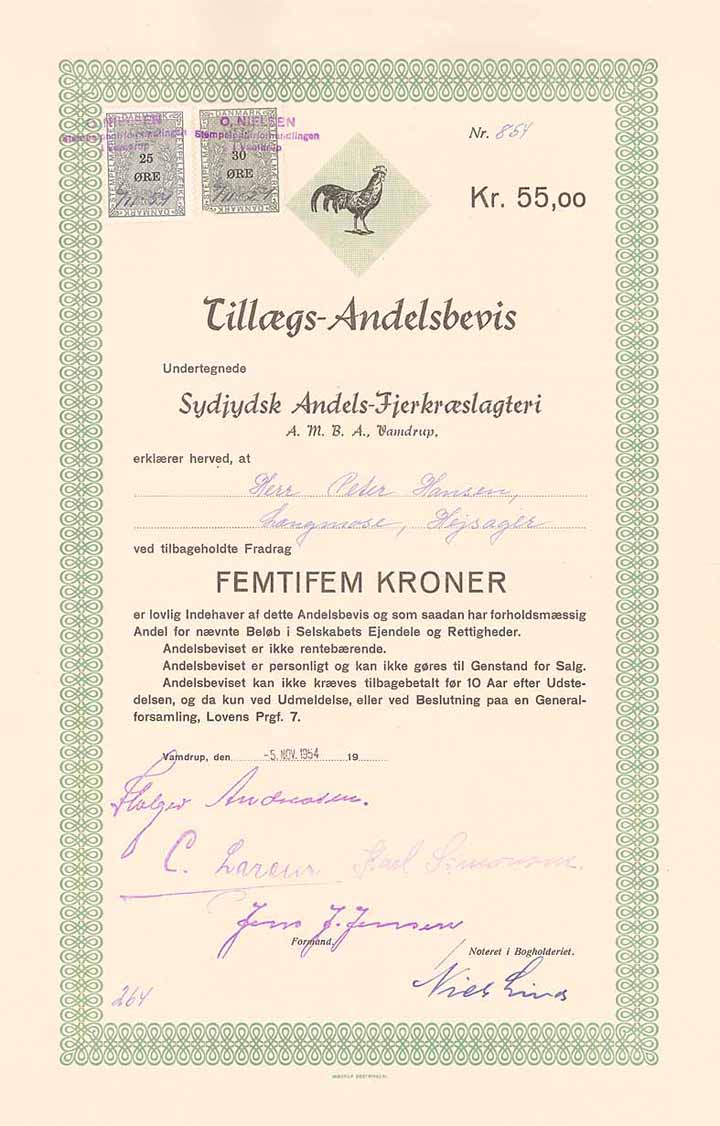 Sydjydsk Andels-Fjerkraslagteri A.M.B.A.