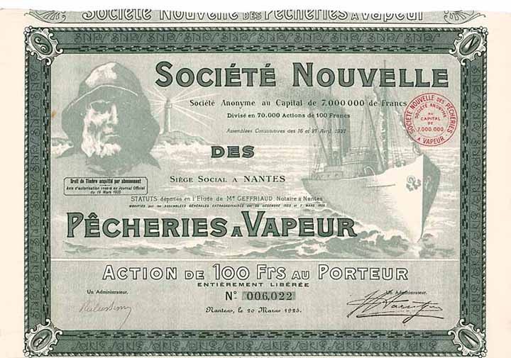 Société Nouvelle des Pecheries a Vapeur